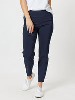 Stretch Full Length Bengaline Pant - Navy