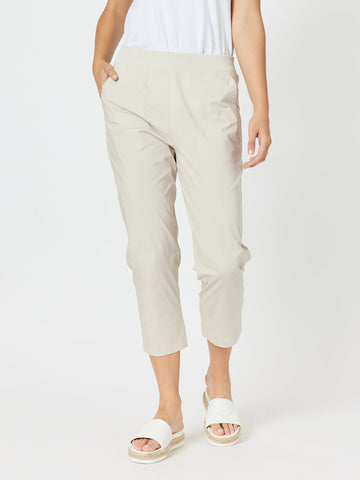 Santorini Cotton Pants - Stone