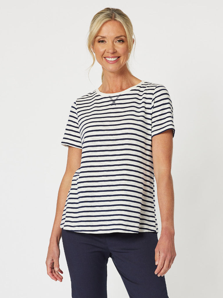 Classic Stripe T-shirt - Navy