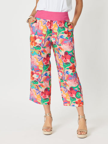 Garden Party Pant - Hot Pink