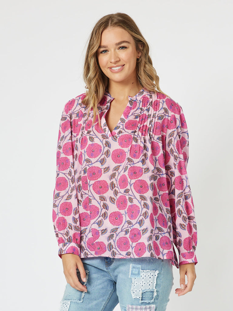 Getaway Tunic - Hot Pink