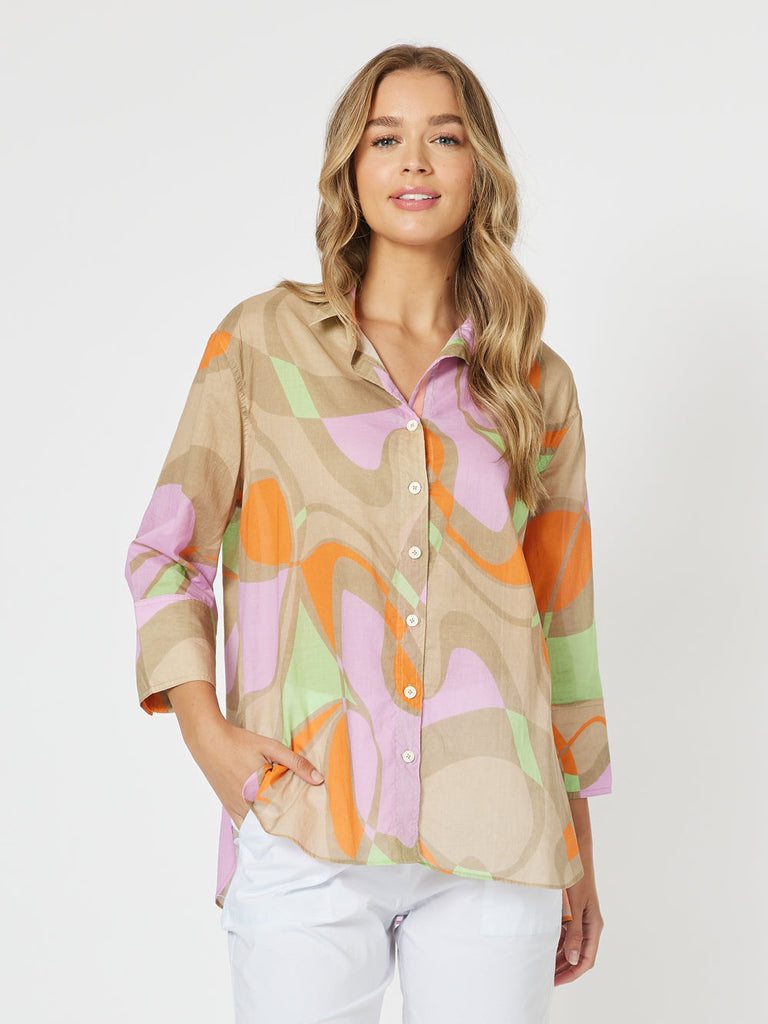 Grazia Mio Shirt - Stone