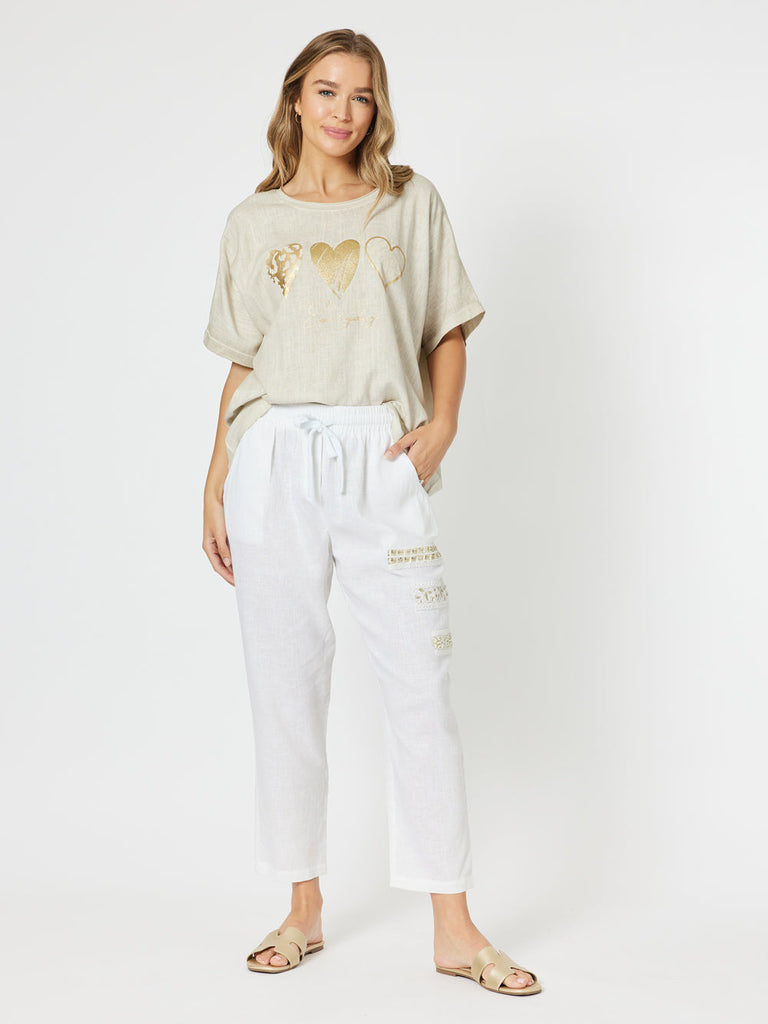 Amore Pant - White