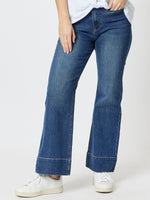 Georgia High Rise Wide Leg Jean - Denim