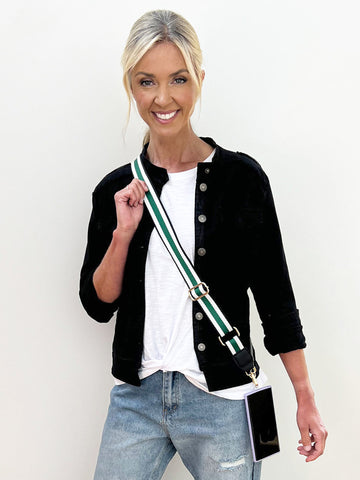 Crossbody Phone Strap - Green